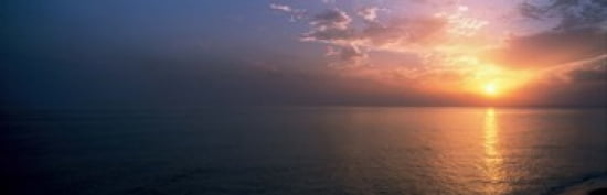 Seascape The Algarve Portugal Canvas Art - Panoramic Images (36 x 12)