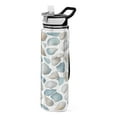 thumbnail image 1 of Seashell Blue Sport Bottle With Straw 1L/1000ml, 1 of 5