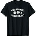 thumbnail image 1 of Seashell Collector Shelling Beach Collecting Sea Shell T-Shirt, 1 of 4