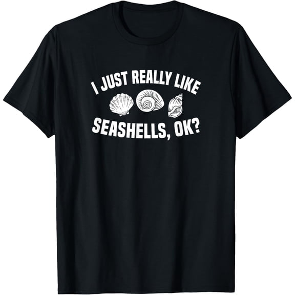 Seashell Collector Shelling Beach Collecting Sea Shell T-Shirt