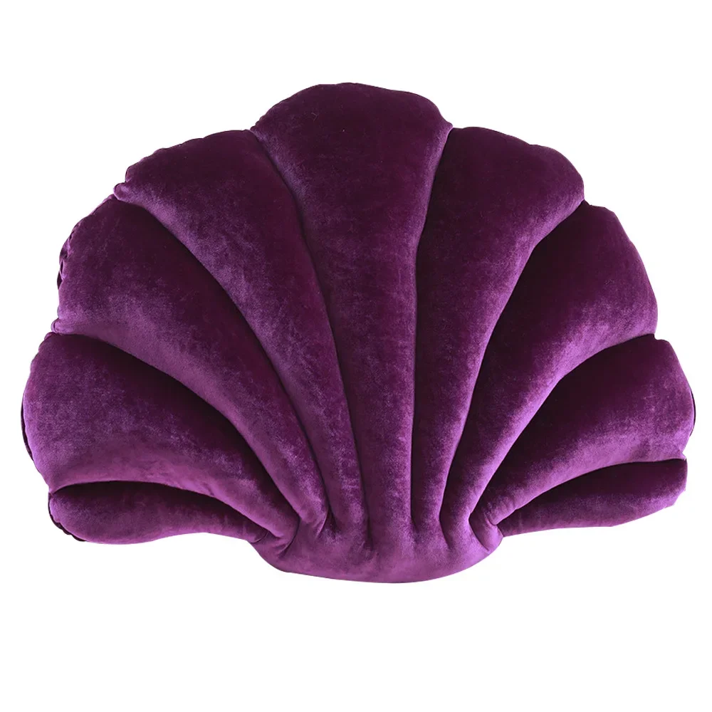 Seashell Design for Rest and Sleep Korean Style Plush Seashell Pillow ...