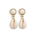 thumbnail image 1 of Seashell Drop Earrings, 1 of 3