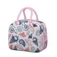 thumbnail image 1 of Seashell Insulated Lunch Tote - Waterproof & Leakproof Thermal Lunch Bag for Women, Beach-Themed Reusable Lunch Box with Spacious Interior & Outer Storage, Cute Nautical Design for Office/Work/Travel, 1 of 3