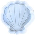 thumbnail image 1 of Seashell Mermaid Summer Beach Silicone Freshie Mold for Scented Aroma Beads Oven Safe Bake Clam Shell Large 4 x 4 x 0.8, 1 of 5