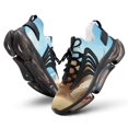 thumbnail image 1 of Seashell On The Beach Breathable Sneakers Women Shoes Spring Light Flats Male Lace-up Walking Footwear, 1 of 8