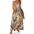 thumbnail image 1 of Seashell On The Beach Sleeveless Dress Women's Luxury Party Dress Birthday Dresses for Women, 1 of 6