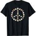 thumbnail image 1 of Seashell Peace Sign - Natural Colors T-Shirt, 1 of 4