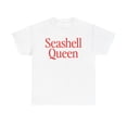 thumbnail image 1 of Seashell Queen Shirt Gifts Tshirt Crew Neck Short Sleeve, 1 of 2