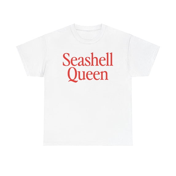 Seashell Queen Shirt Gifts Tshirt Crew Neck Short Sleeve