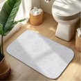 thumbnail image 1 of Seashell Starfish Plush Flannel Bath Rug 16x24 Inches, Quick Dry Absorbent Non Slip Mat for Bathroom Sink Tub, 1 of 9