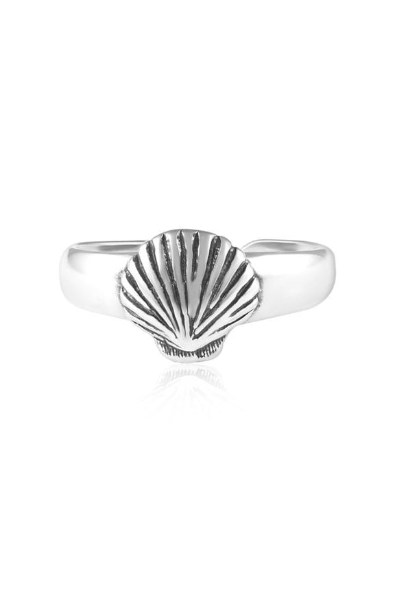Seashell Sterling Silver Toe Ring