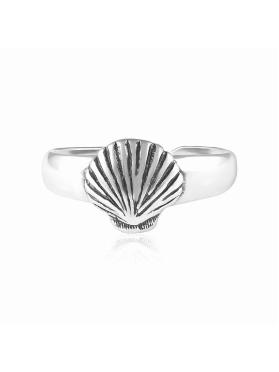 Seashell Sterling Silver Toe Ring