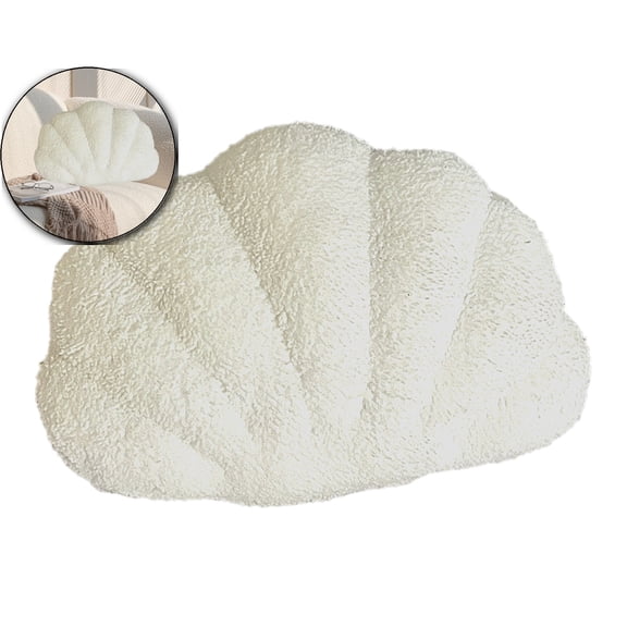 Seashell Throw Pillow Shell Shaped Pillow Sea Shell Pillow for Bed Seashell Decorative Pillow Soft Plush Pillow Sea Couch Decoration