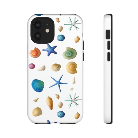 Seashell Tough iPhone 15 Case-iPhone 14-iPhone Case-iPhone