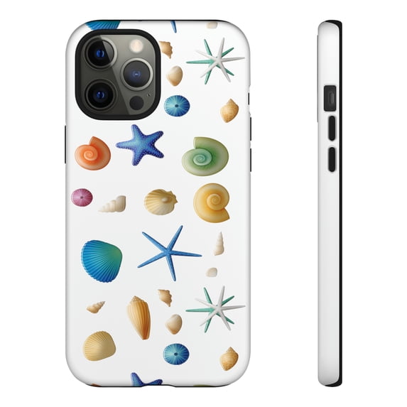Seashell Tough iPhone 15 Case-iPhone 14-iPhone Case-iPhone