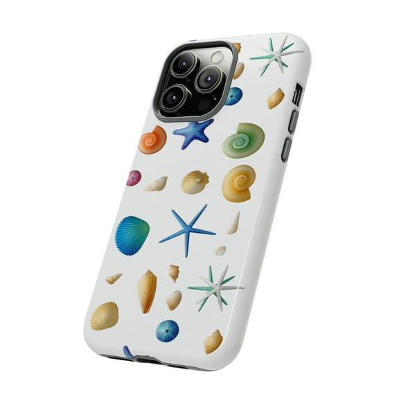 Seashell Tough iPhone 15 Case-iPhone 14-iPhone Case-iPhone