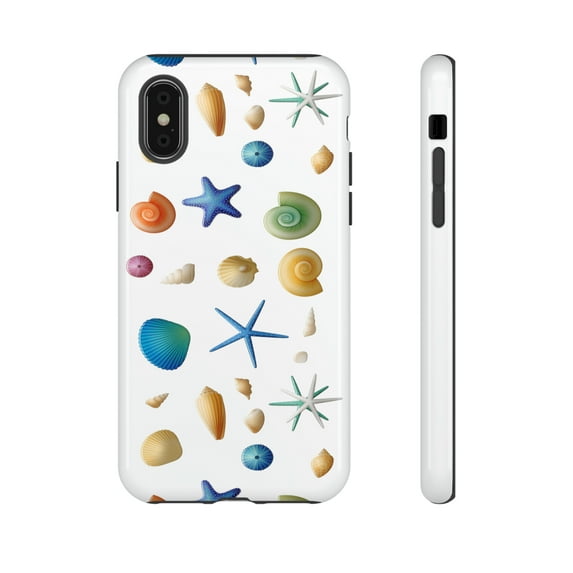 Seashell Tough iPhone 15 Case-iPhone 14-iPhone Case-iPhone