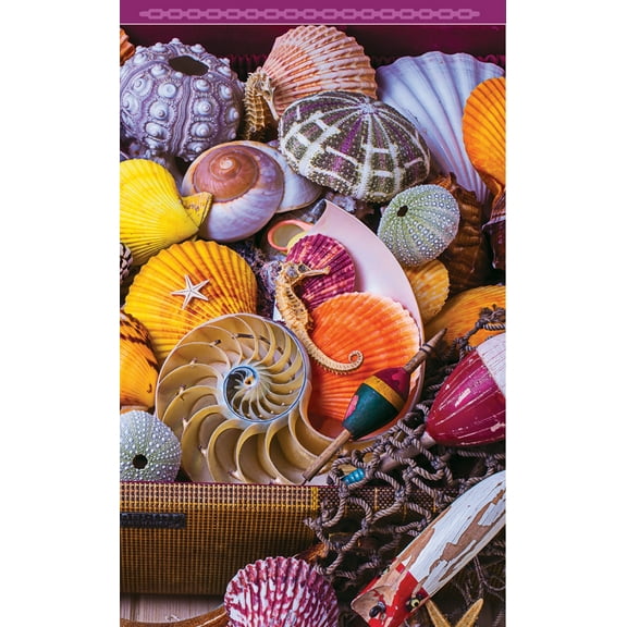Seashells Bridge Tally Sheets Playing Cards Accessory