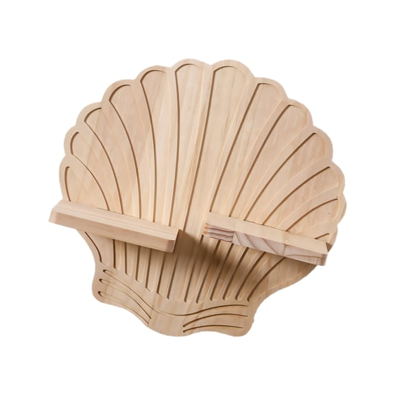 Seashells Floating Shelves,Farmhouse Display Storage Organizers Wall Decors