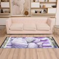 thumbnail image 1 of Seashells Painting Runner Rug Non-Slip Area Rugs Linen Washable Non Shedding for Kitchen Bedroom Carpet, 1 of 8