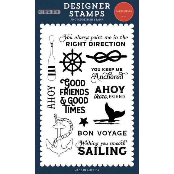 Seashore: Keep Me Anchored Stamp Set