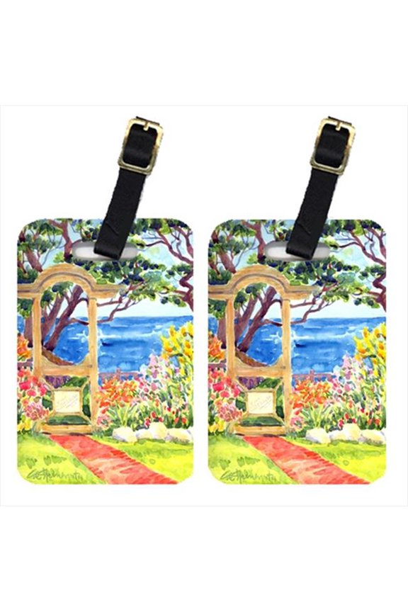 Seaside Arbour Luggage Tag - 4 x 2.75 In.