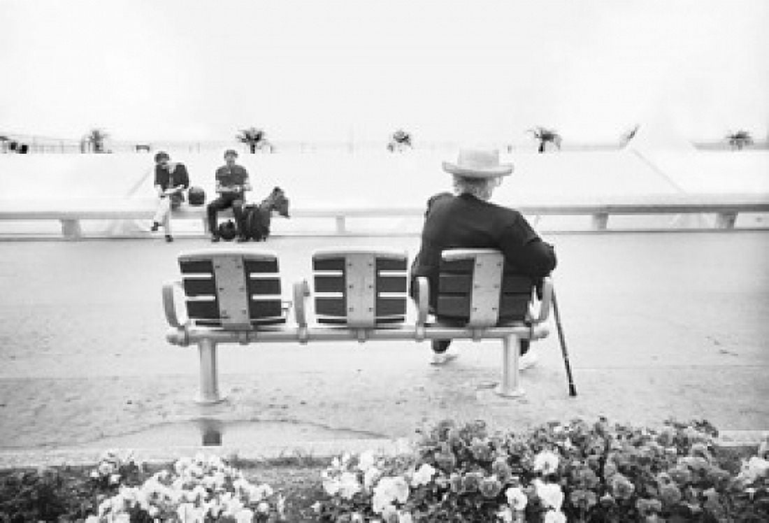 Seaside By La Croisette France Canvas Art - Walter Bibikow DanitaDelimont (28 x 19)