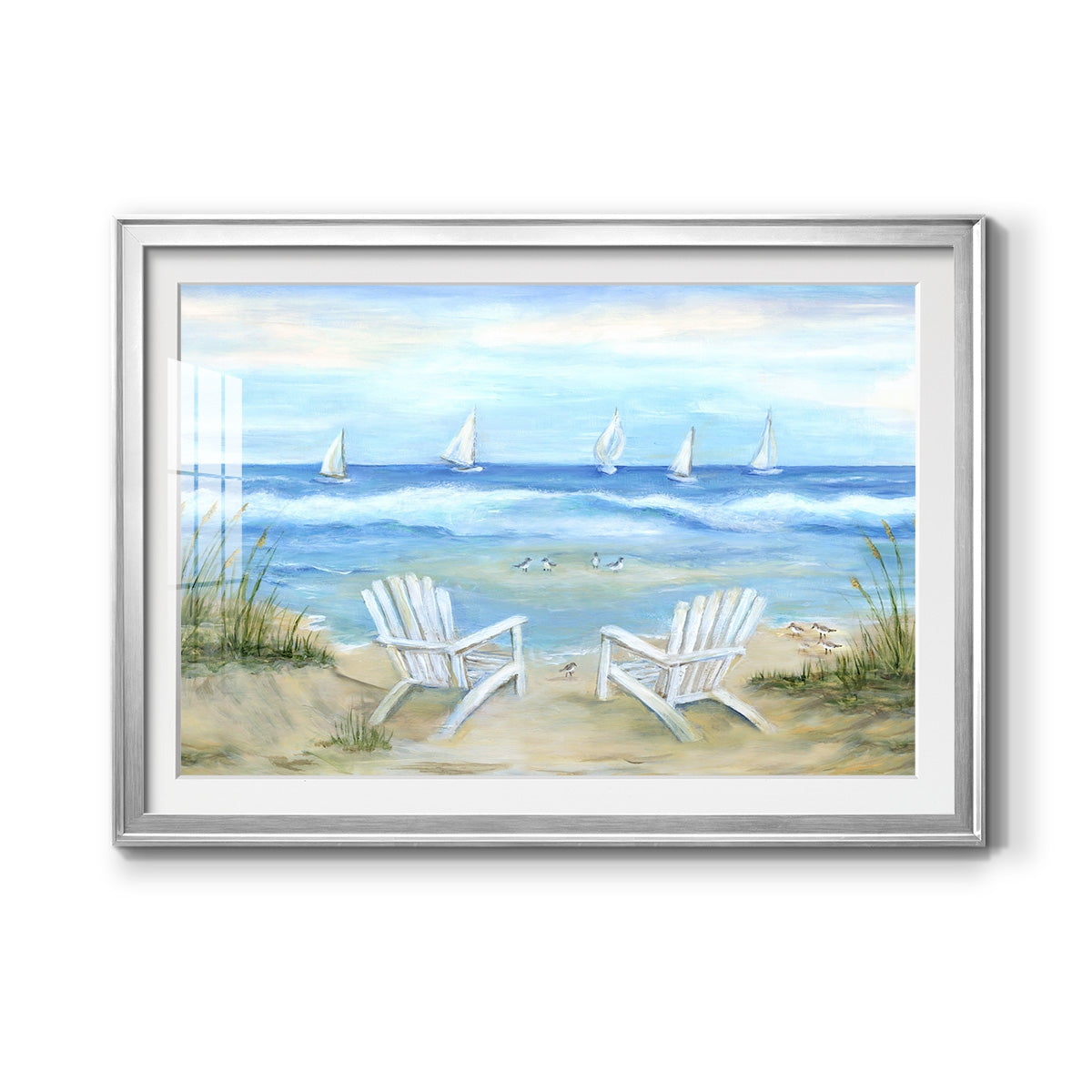 Seaside Escape Premium Framed Print - Ready to Hang
