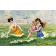 thumbnail image 1 of Seaside Frolic Poster Print By Mary Evans Picture Librarypeter & Dawn Cope Collection (36 X 24), 1 of 3