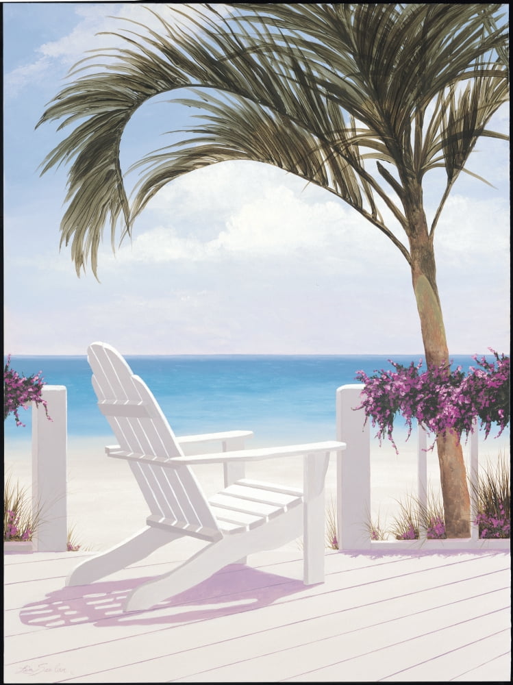 Seaside Getaway Canvas Art - Lin Seslar (18 x 24)