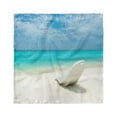 thumbnail image 1 of Seaside Head Scarf, Maldives Beach Sunny Day, Head Wrap, 3 Sizes, by Ambesonne, 1 of 2