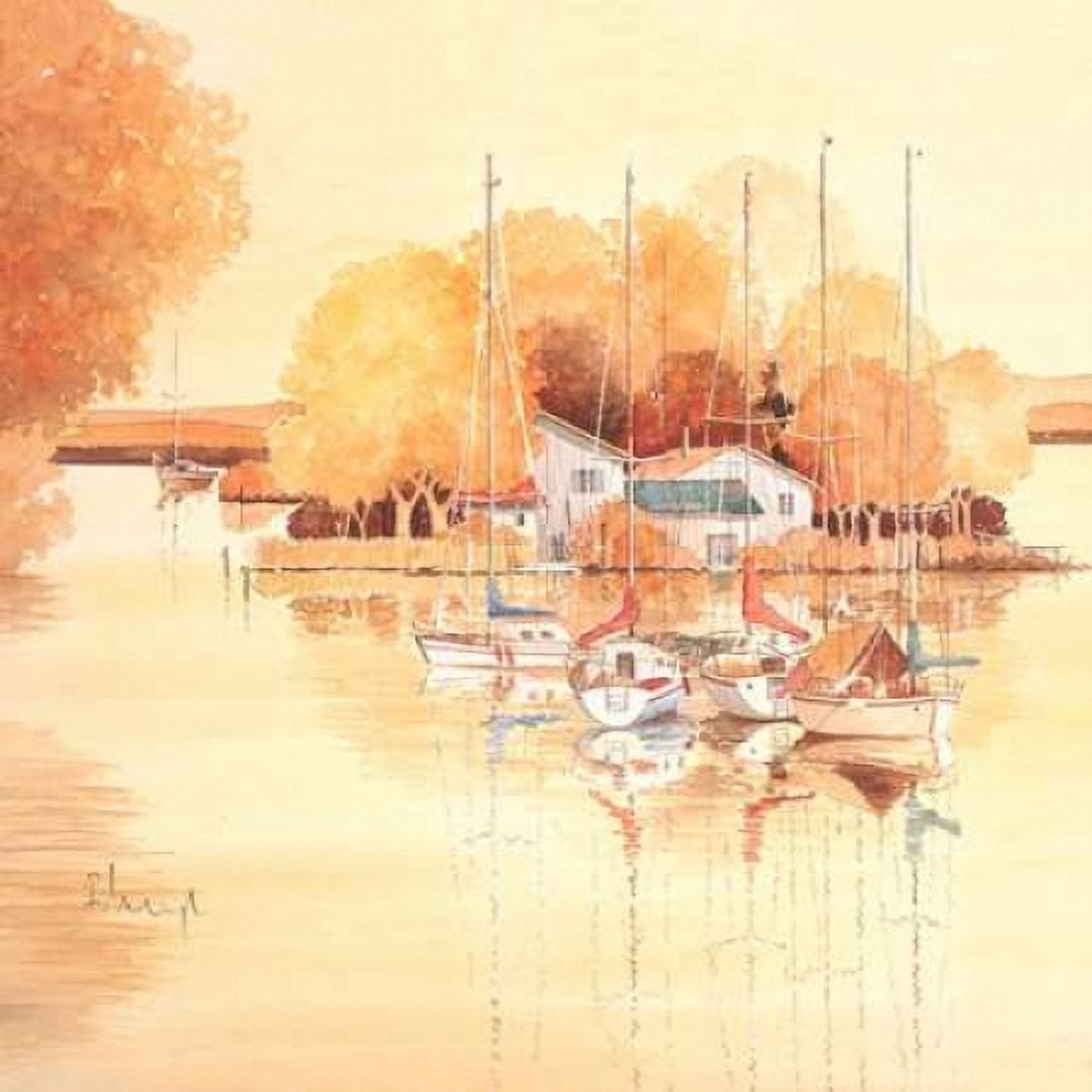 Seaside II Canvas Art - Heigl Franz (24 x 24)