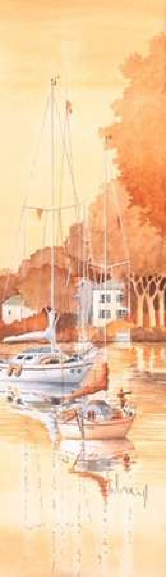 Seaside III Canvas Art - Heigl Franz (12 x 36)