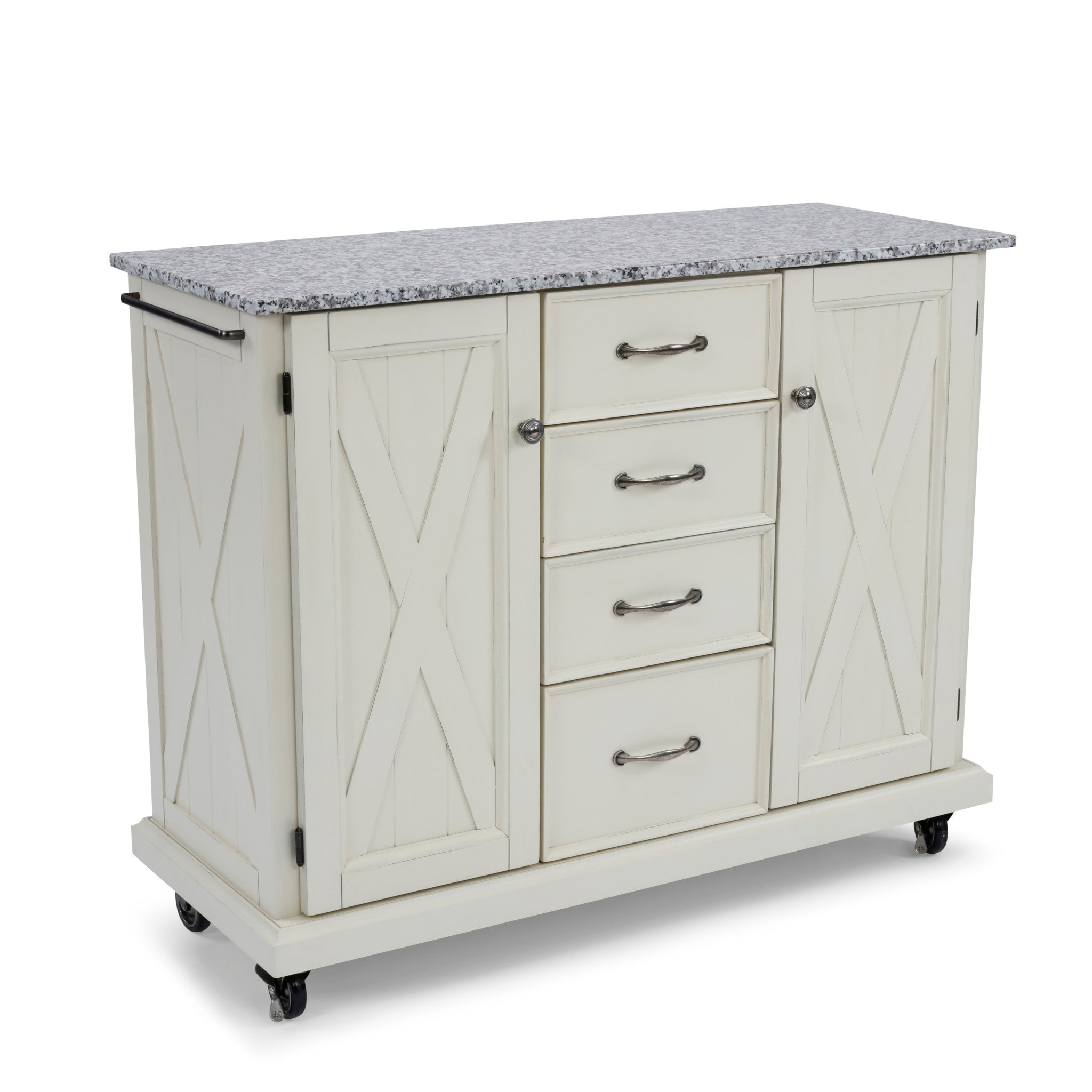 Seaside Lodge OffWhite Kitchen Cart
