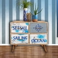 thumbnail image 1 of Seaside Recycled Mango Wood Chest with 4 Drawers, 1 of 4