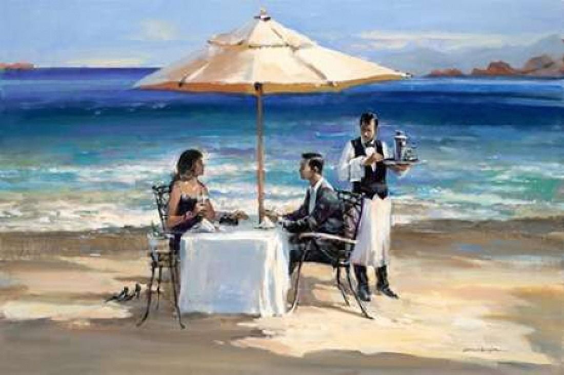 Seaside Rendezvous Canvas Art - Brent Heighton (20 x 28)