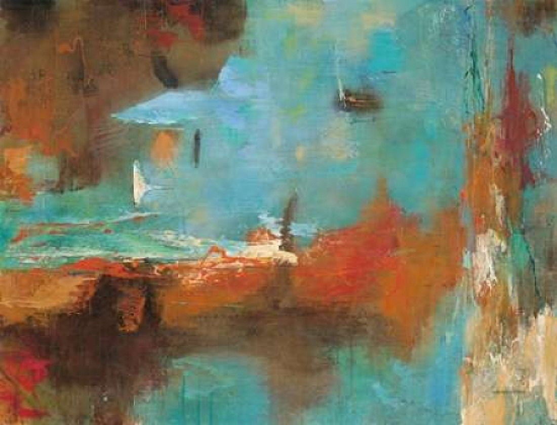Seaside Rhythm 1 Canvas Art - Gabriela Villarreal Villarreal (22 x 28)