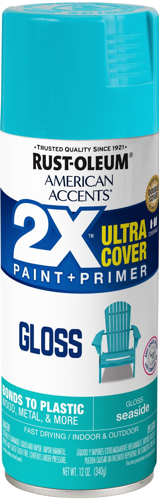 Seaside, Rust-Oleum American Accents 2X Ultra Cover Gloss Spray