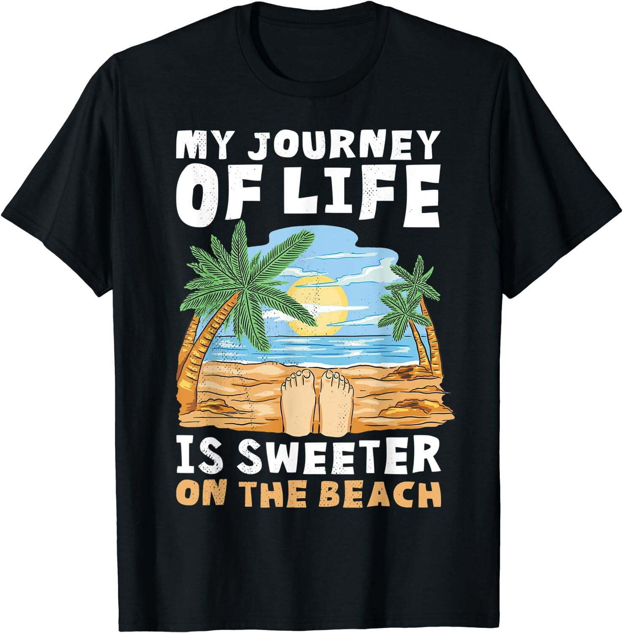 Seaside Serenity: Dive into Summer with this Chic Coastal Tee - Walmart.com