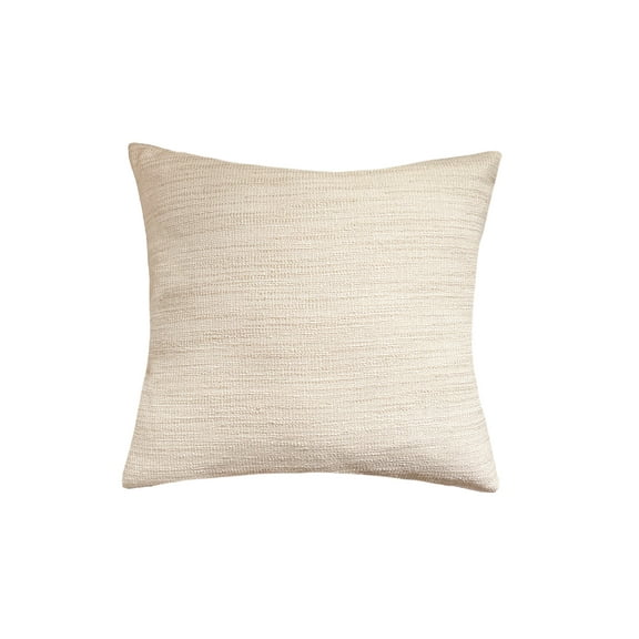 Seaside Smooth Beige Indoor Outdoor Pillow 14x20