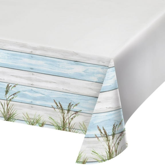 Seaside Summer Paper Tablecloth