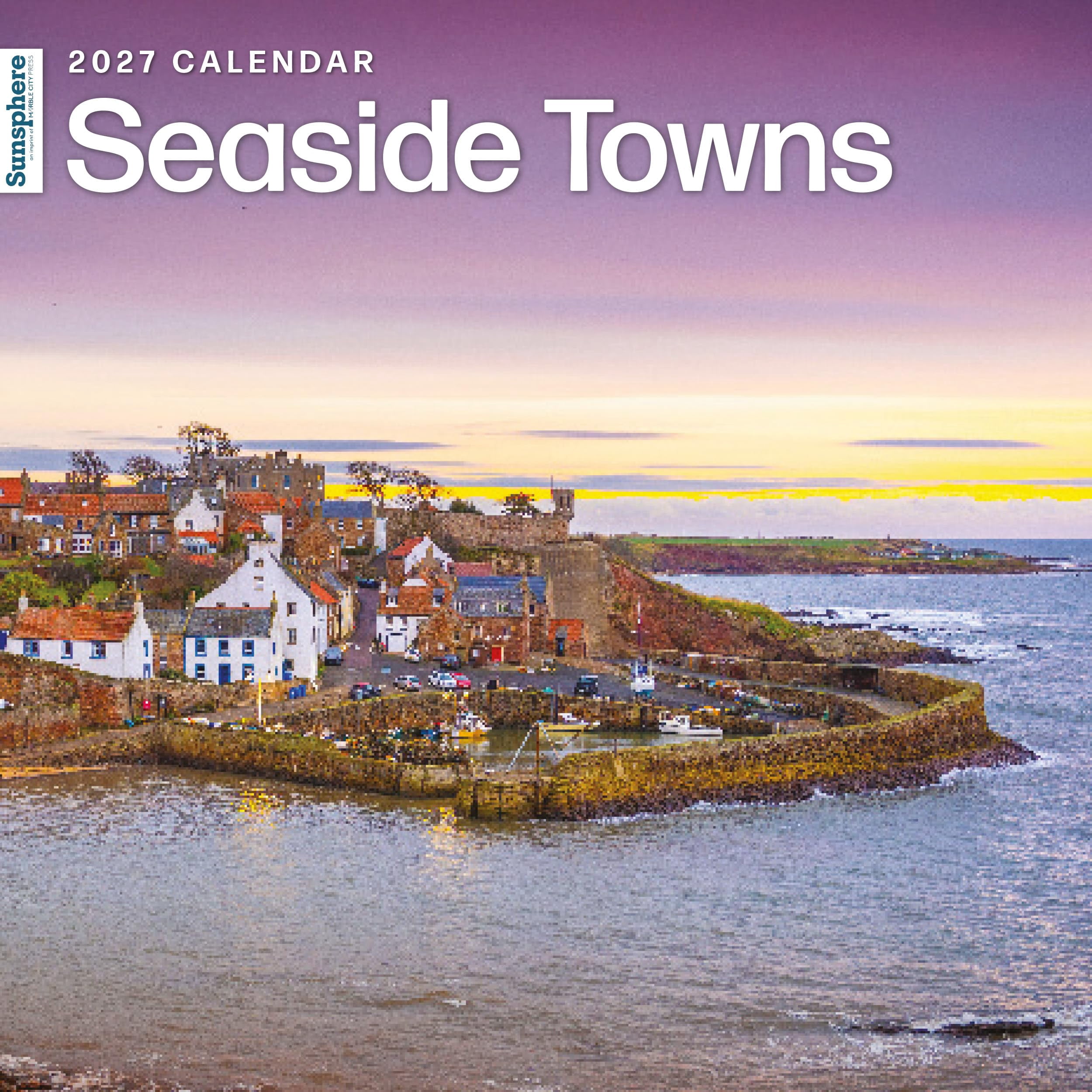 Seaside Towns 2027 Wall Calendar | Sunsphere by MCP - Walmart Business ...