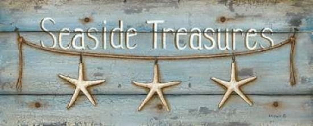 Seaside Treasures Canvas Art - Kim Lewis (10 x 20)
