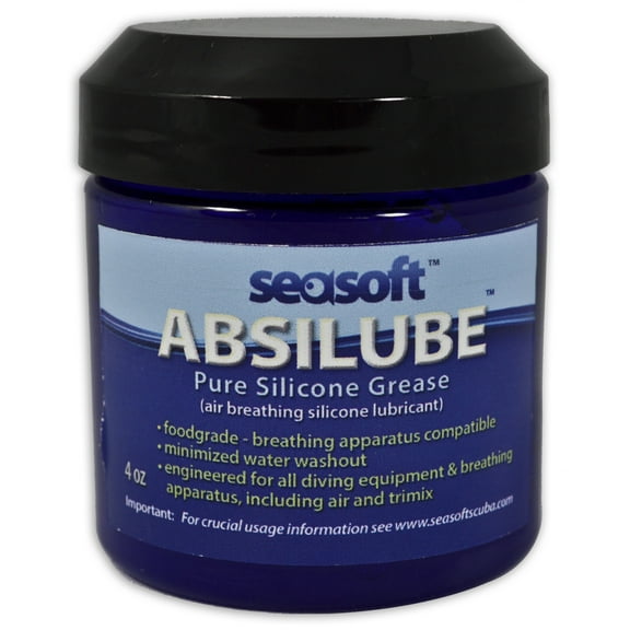 Seasoft ABSILUBE Pure Silicone Grease 4oz