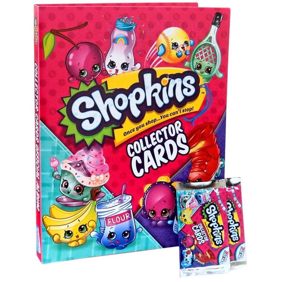 Season 5 & 6 Shopkins Trading Cards Collector Album