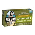 thumbnail image 1 of Season Brand Rolled Anchovies with Capers in Olive Oil - 2 Oz, 12 Pack, 1 of 5