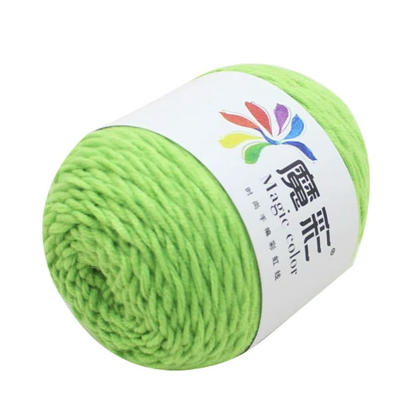 Season Clearance Cyence 5-Strand Rainbow Cotton Handmade Crochet Diy Yarn Ball 21 Early Spring, 5 Strands Of Rainbow Cotton Crochet Diy Sweater Scarf Line Cotton Wool Thread Early Spring Of 2021