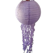 Season Clearance Cyence Ocean Theme Decoration Party Jellyfish Paper Lantern Light Purple, Party Decorations Fun Festive Hanging Paper Paper Birthday Decoration Colorful Hanging Themed A