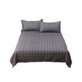 thumbnail image 1 of All Season Microfiber Bedding Set with Comforter & Pillowcases – Soft, Breathable, Fade & Shrink Resistant, Classic Style, Easy Care, Includes Sheet & Quilt Set, 1 of 5