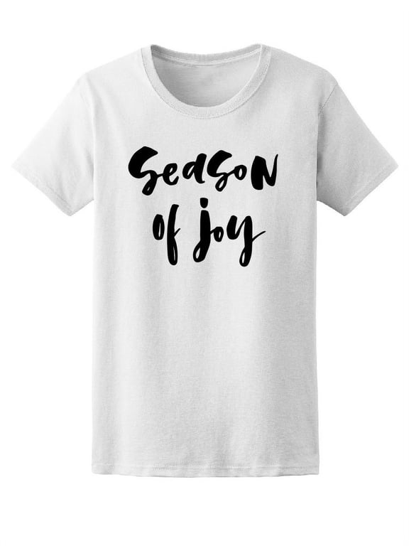 Season Of Joy, Christmas Holiday Tee Women's -Image by Shutterstock